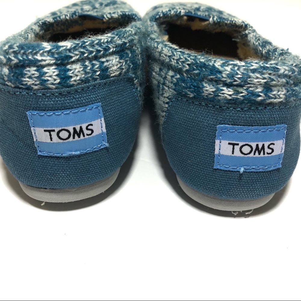 NEW TOMS celestial blue slide ons - Picture 4 of 6